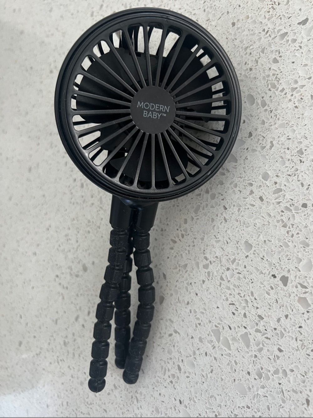Modern Baby Portable Black Clip Fan